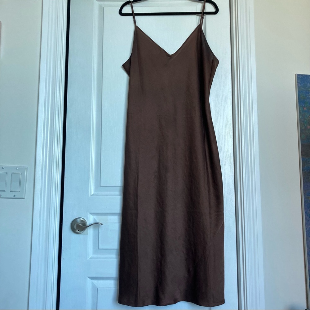 Wilfred slip midi/maxi slip dress